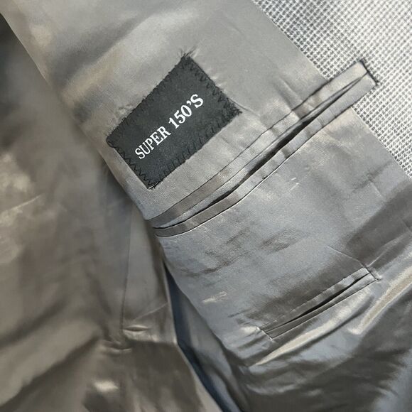 Emporio Armani G Line Deco Super 150’s Jacket Size 54 - Picture 8 of 14